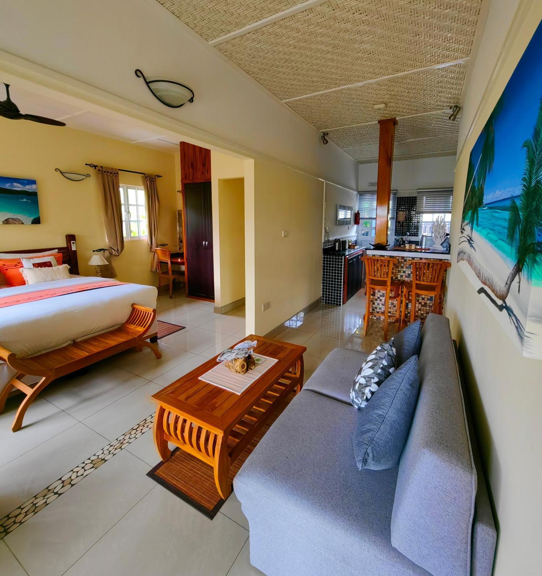 Maison Charme De L'Ile La Digue Eksteriør billede