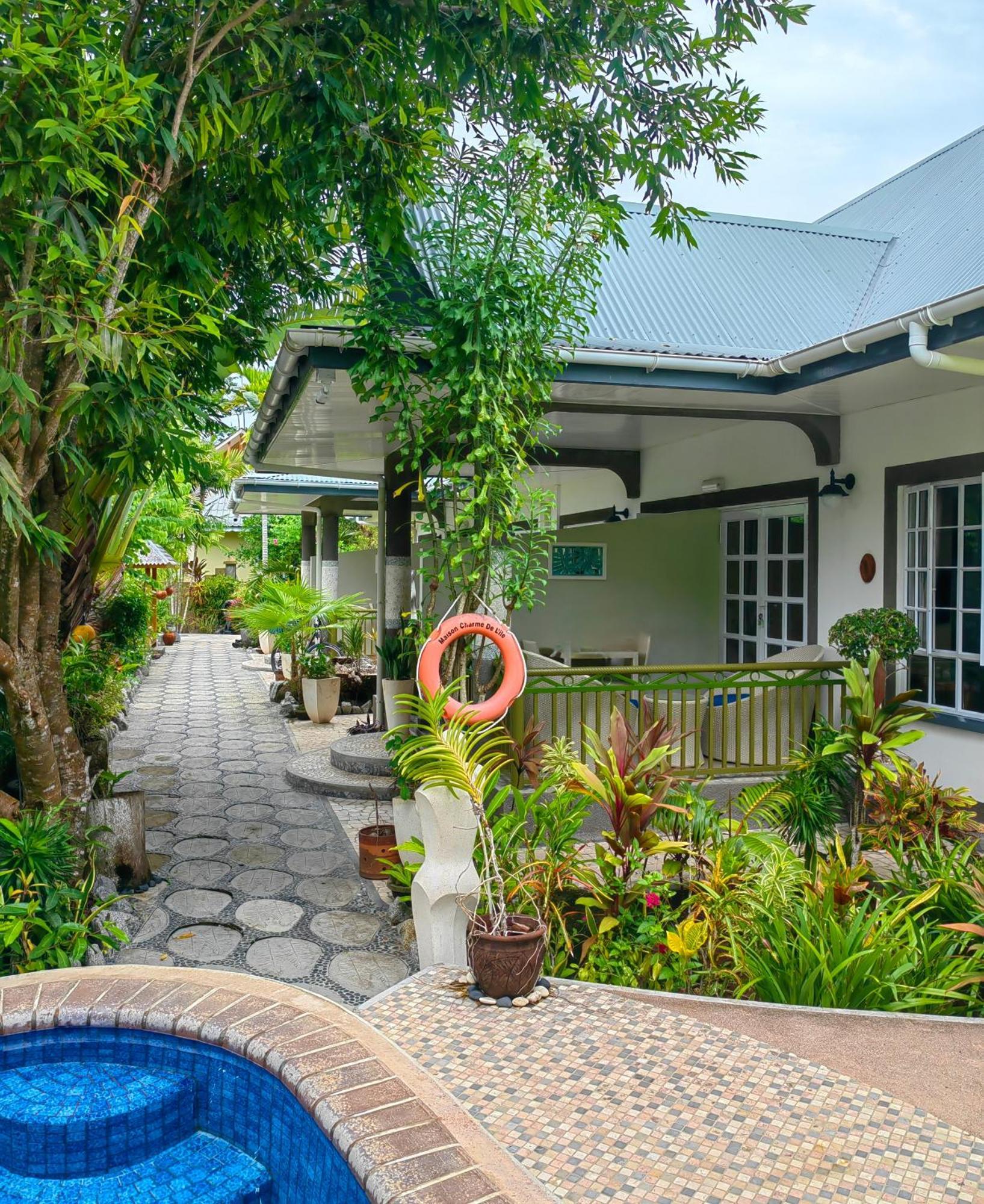 Maison Charme De L'Ile La Digue Eksteriør billede